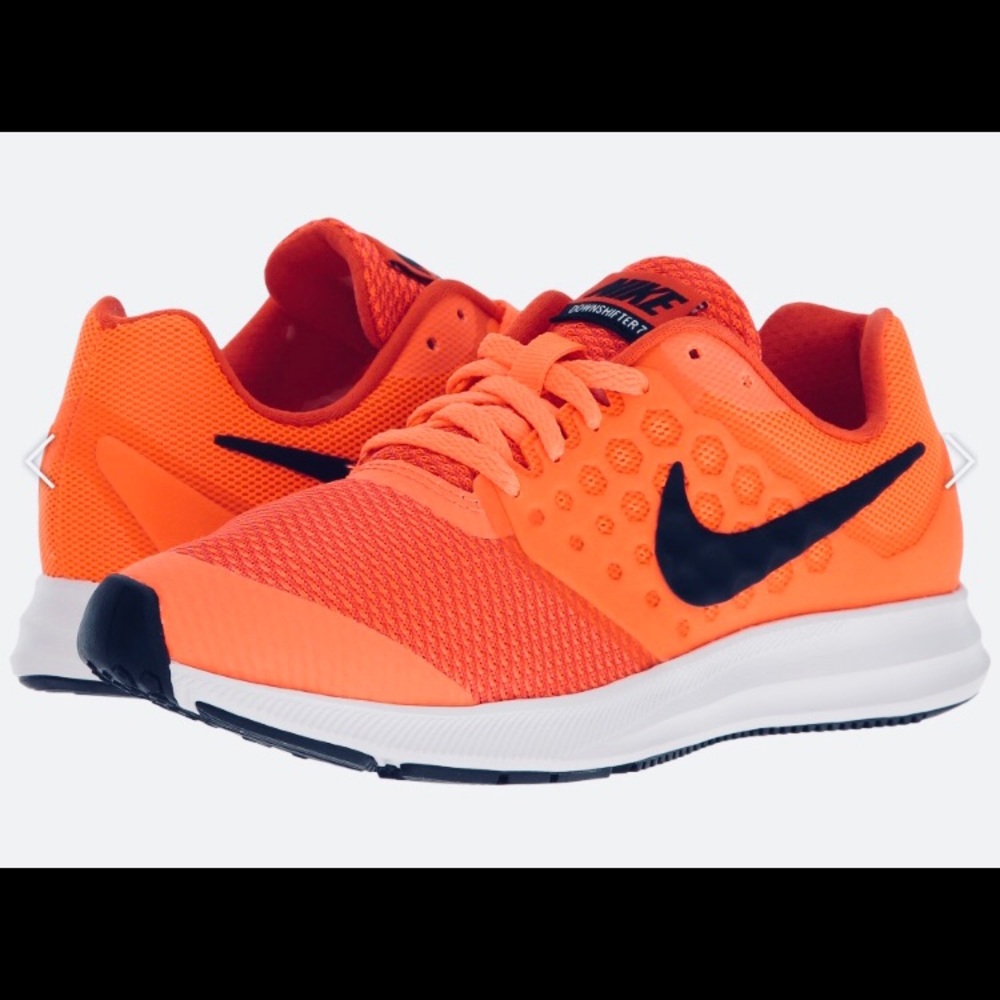 NIKE DOWNSHIFTER 7 ORANGE & BLACK